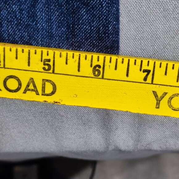 Seductions FD jeans skinny straight women's junior size 11 blue low-rise - Picture 13 of 13